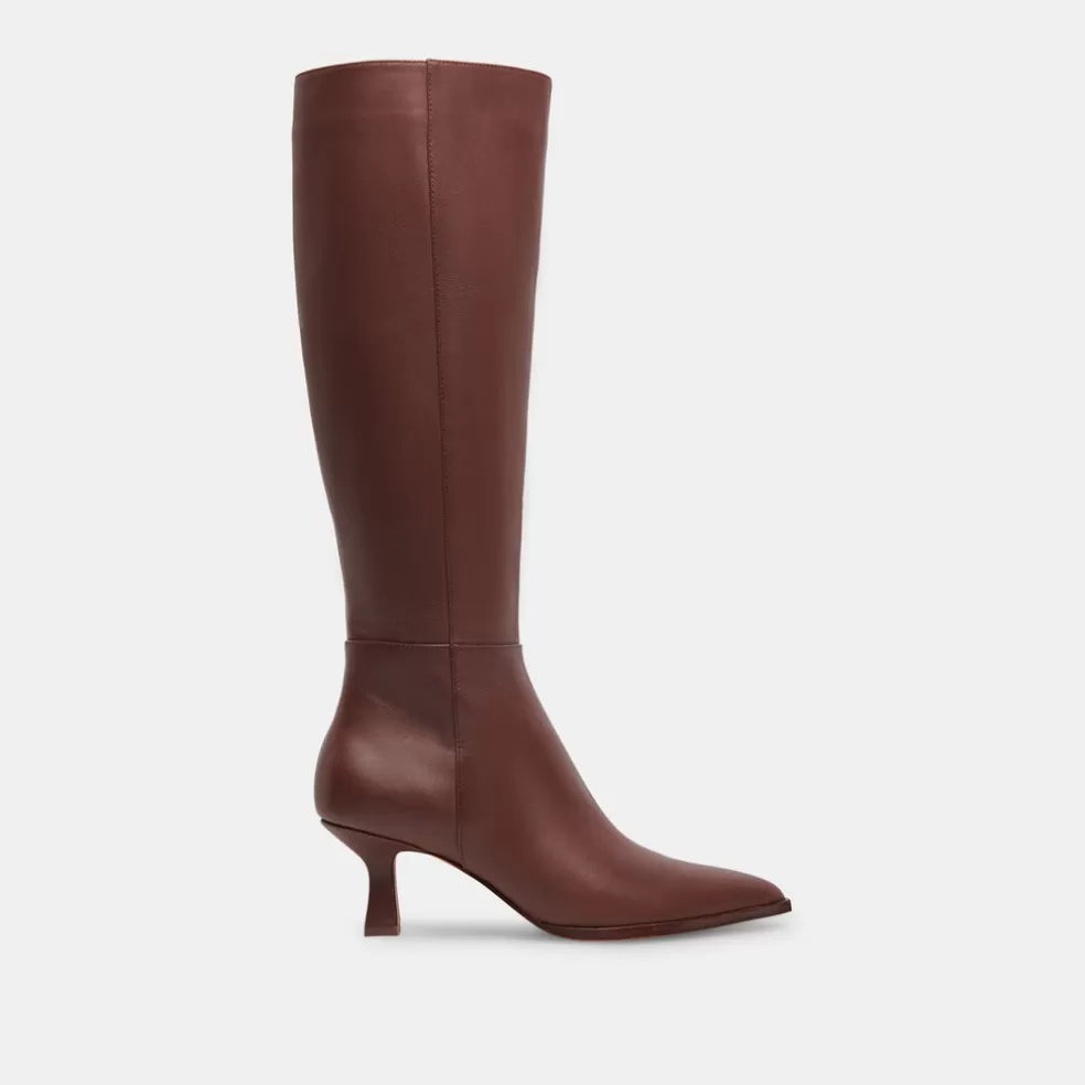 DOLCE VITA Auggie Boots Chocolate Leather