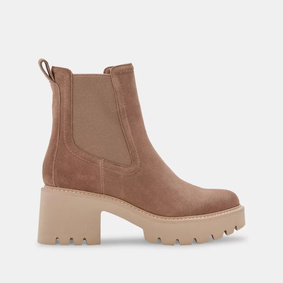 DOLCE VITA Hawk H2O Booties Mushroom Suede