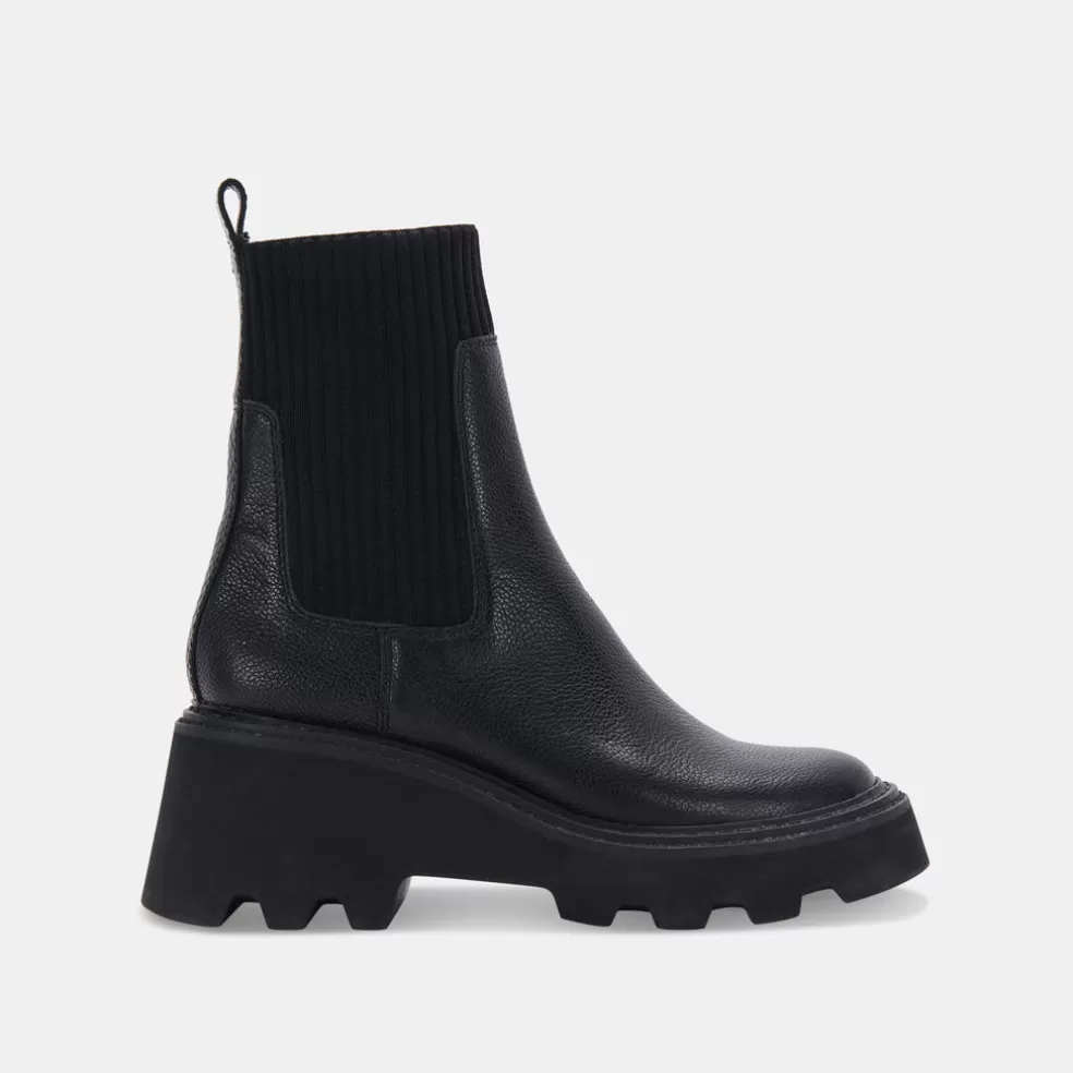 DOLCE VITA Hoven H2O Boots Black Leather