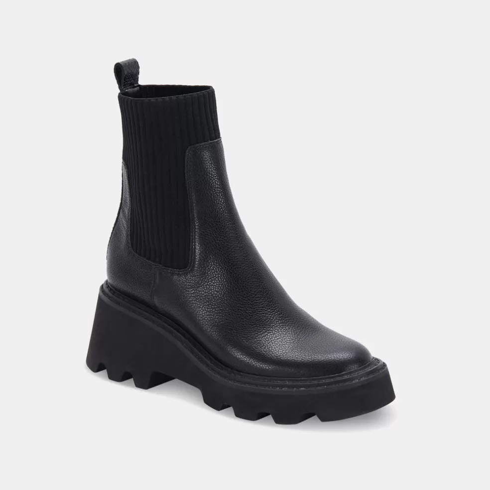 DOLCE VITA Hoven H2O Boots Black Leather