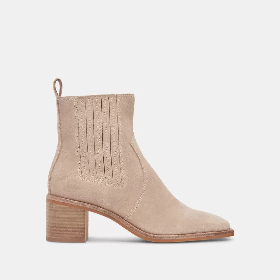 DOLCE VITA Irnie Booties Taupe Suede