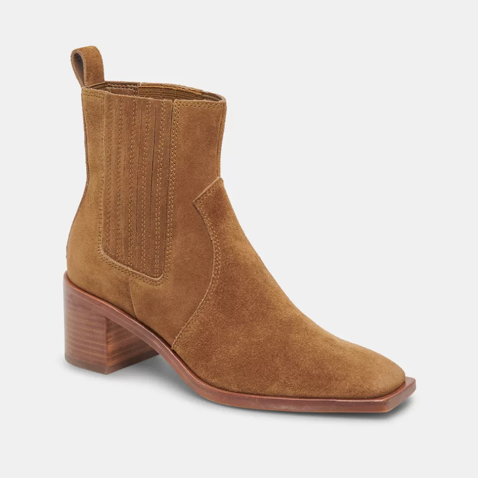 DOLCE VITA Irnie Booties Tobacco Suede