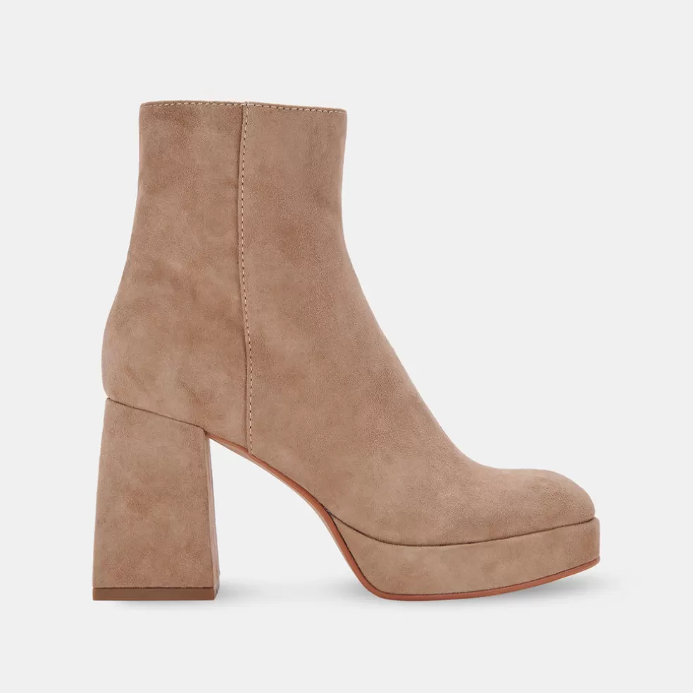 DOLCE VITA Ulyses Boots Mushroom Suede